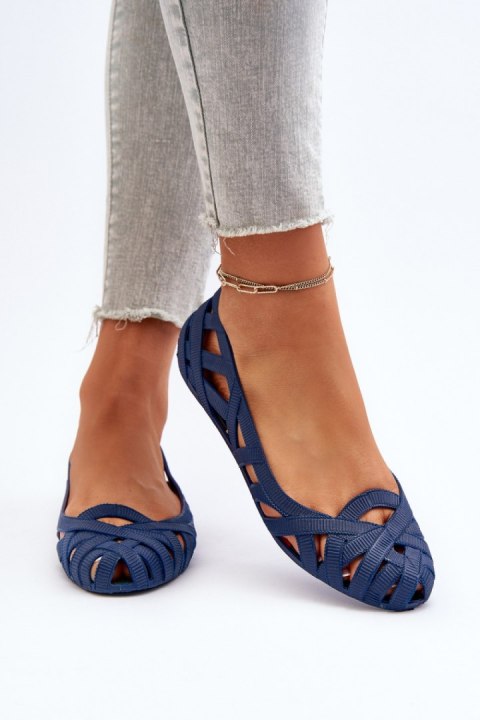 Baleriny Model Salam BG161P Navy - Step in style Step in style Baleriny Model Salam BG161P Navy - Step in style Step in style