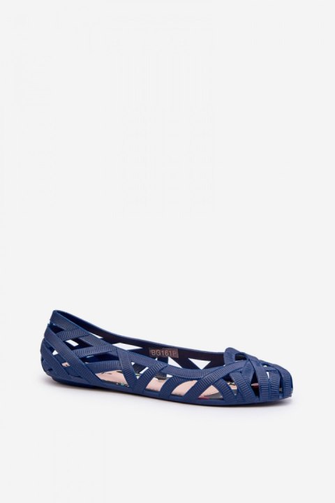 Baleriny Model Salam BG161P Navy - Step in style Step in style Baleriny Model Salam BG161P Navy - Step in style Step in style