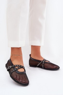 Baleriny Model Salliroe P-1416 Black - Step in style Step in style