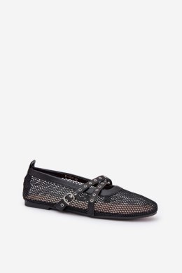Baleriny Model Salliroe P-1416 Black - Step in style Step in style