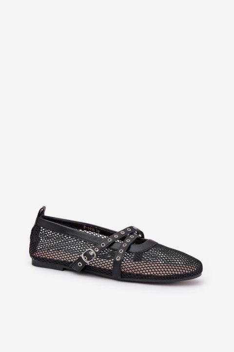 Baleriny Model Salliroe P-1416 Black - Step in style Step in style Baleriny Model Salliroe P-1416 Black - Step in style Step in style