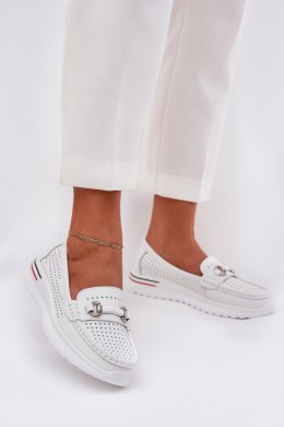 Baleriny Model Vinceza 95331 White - Step in style Step in style