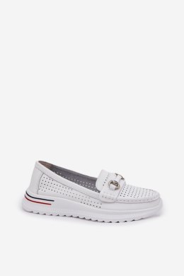 Baleriny Model Vinceza 95331 White - Step in style Step in style