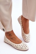 Baleriny Model Visionary 22BL26-4870 Beige - Step in style Step in style Baleriny Model Visionary 22BL26-4870 Beige - Step in style Step in style