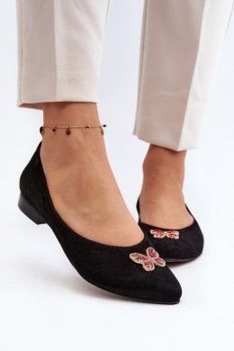 Baleriny Model Zazoo 2887/002 Black - Step in style Step in style