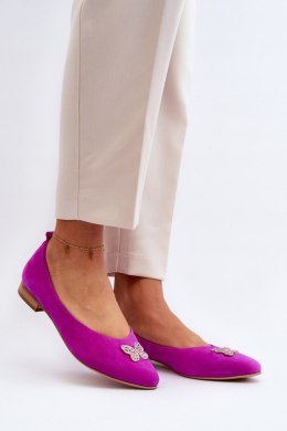 Baleriny Model Zazoo 2887/067 Fuksja - Step in style Step in style