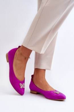 Baleriny Model Zazoo 2887/067 Fuksja - Step in style Step in style