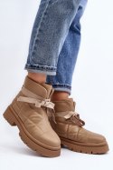 Botki Model Bizzanti NS307 Khaki - Step in style Step in style Botki Model Bizzanti NS307 Khaki - Step in style Step in style