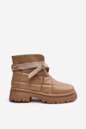 Botki Model Bizzanti NS307 Khaki - Step in style Step in style Botki Model Bizzanti NS307 Khaki - Step in style Step in style
