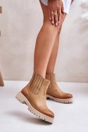 Botki Model Lewski 3611 Brown - Step in style Step in style Botki Model Lewski 3611 Brown - Step in style Step in style