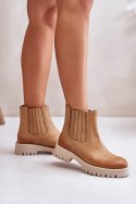 Botki Model Lewski 3611 Brown - Step in style Step in style Botki Model Lewski 3611 Brown - Step in style Step in style