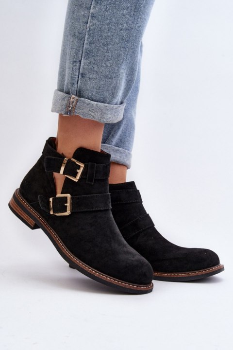 Botki Model Melviana A2901 Black - Step in style Step in style Botki Model Melviana A2901 Black - Step in style Step in style