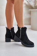 Botki Model Oviria M1537 Black - Step in style Step in style Botki Model Oviria M1537 Black - Step in style Step in style