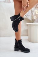 Botki Model Oviria M1537 Black - Step in style Step in style Botki Model Oviria M1537 Black - Step in style Step in style