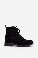 Botki Model S.Barski HY66-136 Black - Step in style Step in style Botki Model S.Barski HY66-136 Black - Step in style Step in style