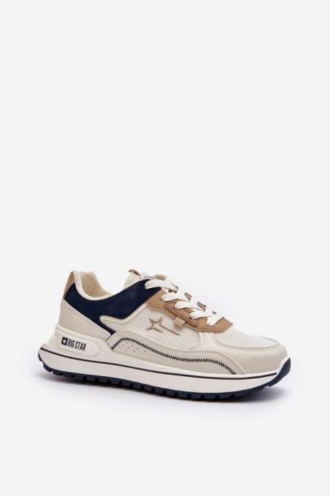 Buty Sportowe Model Big Star NN274A092 Beige - Step in style Step in style Buty Sportowe Model Big Star NN274A092 Beige - Step in style Step in style