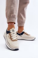 Buty Sportowe Model Big Star NN274A092 Beige - Step in style Step in style Buty Sportowe Model Big Star NN274A092 Beige - Step in style Step in style