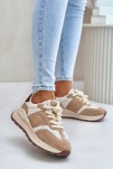 Buty Sportowe Model Big Star OO274A317 Hi-Polly System Beige - Step in style Step in style Buty Sportowe Model Big Star OO274A317 Hi-Polly System Beige - Step in style Step in style
