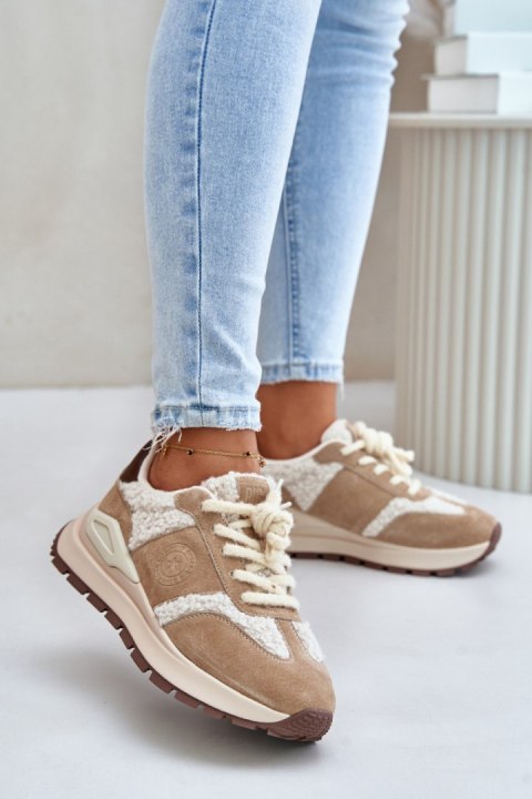 Buty Sportowe Model Big Star OO274A317 Hi-Polly System Beige - Step in style Step in style Buty Sportowe Model Big Star OO274A317 Hi-Polly System Beige - Step in style Step in style