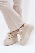Buty Sportowe Model CheBello 4658 Gold - Step in style Step in style Buty Sportowe Model CheBello 4658 Gold - Step in style Step in style