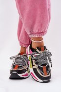 Buty Sportowe Model Efobell 21-Q111 Black - Step in style Step in style Buty Sportowe Model Efobell 21-Q111 Black - Step in style Step in style