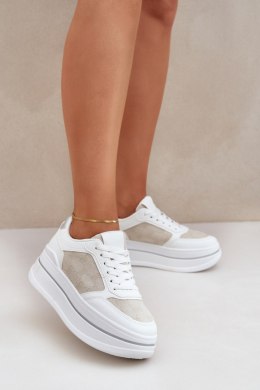 Buty Sportowe Model Fenarra LA312P White - Step in style Step in style