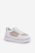 Buty Sportowe Model Fenarra LA312P White - Step in style Step in style Buty Sportowe Model Fenarra LA312P White - Step in style Step in style