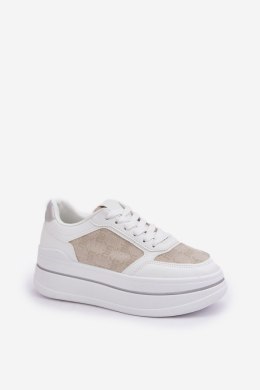 Buty Sportowe Model Fenarra LA312P White - Step in style Step in style