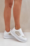 Buty Sportowe Model Fenarra LA312P White - Step in style Step in style Buty Sportowe Model Fenarra LA312P White - Step in style Step in style