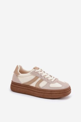Buty Sportowe Model Lesida 8912 Dark Beige - Step in style Step in style