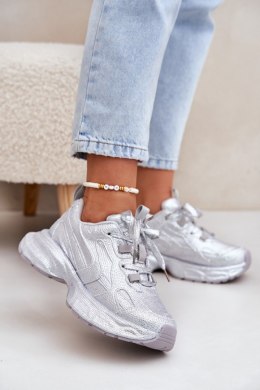 Buty Sportowe Model Porrot YY-102 Silver - Step in style Step in style