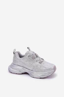 Buty Sportowe Model Porrot YY-102 Silver - Step in style Step in style