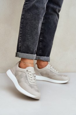 Buty Sportowe Model S.Barski LR51-551 Beige - Step in style Step in style