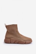 Buty Sportowe Model Zirila FC809-63 Beige - Step in style Step in style Buty Sportowe Model Zirila FC809-63 Beige - Step in style Step in style