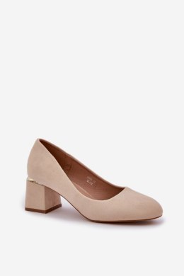 Czółenka Model Veniffia M380 Beige - Step in style Step in style
