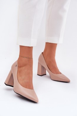 Czółenka Model Vinceza 62220 Beige - Step in style Step in style