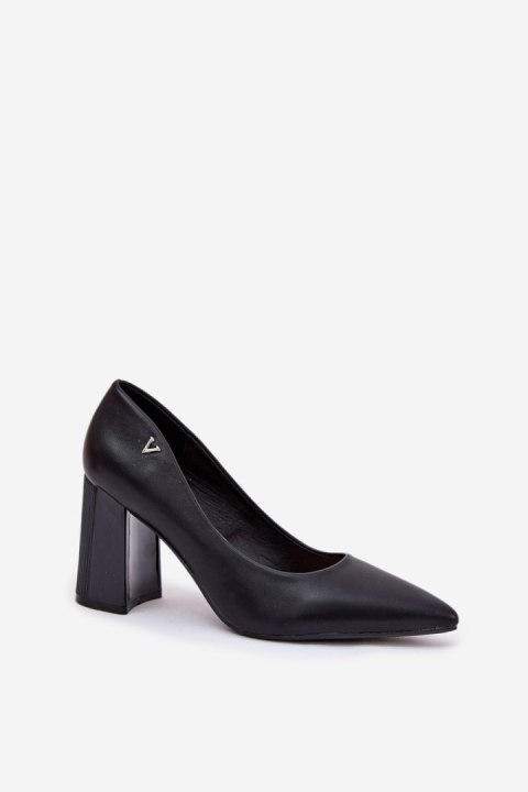 Czółenka Model Vinceza 62220 Black - Step in style Step in style Czółenka Model Vinceza 62220 Black - Step in style Step in style