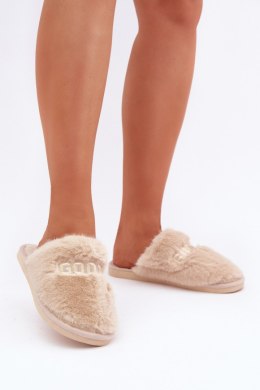 Kapcie Model Kalelia YL-307 Beige - Step in style Step in style