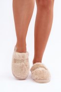 Kapcie Model Kalelia YL-307 Beige - Step in style Step in style