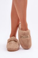 Kapcie Model Kalelia YL-307 Brown - Step in style Step in style Kapcie Model Kalelia YL-307 Brown - Step in style Step in style