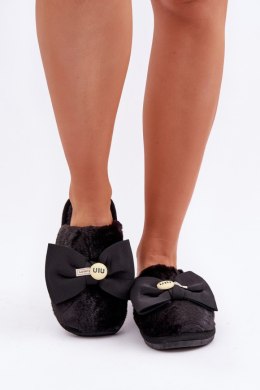 Kapcie Model Olfedi FA-133 Black - Step in style Step in style