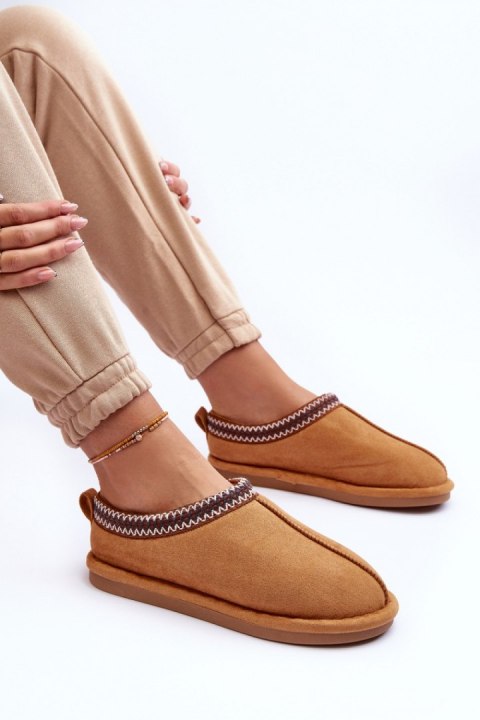 Kapcie Model Polinna EV-80 Camel - Step in style Step in style Kapcie Model Polinna EV-80 Camel - Step in style Step in style