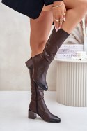 Kozaki Model Ellithira ASA217-2 Brown - Step in style Step in style