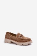 Mokasyny Model DA TW117 Brown - Step in style Step in style Mokasyny Model DA TW117 Brown - Step in style Step in style