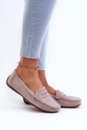 Mokasyny Model Lenvie FT245 Violet - Step in style Step in style Mokasyny Model Lenvie FT245 Violet - Step in style Step in style