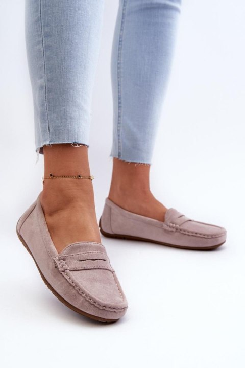 Mokasyny Model Lenvie FT245 Violet - Step in style Step in style Mokasyny Model Lenvie FT245 Violet - Step in style Step in style
