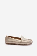 Mokasyny Model Ranica 24PB02-7669 Gold - Step in style Step in style Mokasyny Model Ranica 24PB02-7669 Gold - Step in style Step in style