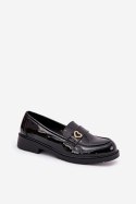Mokasyny Model S.Barski HY51-379 Black - Step in style Step in style Mokasyny Model S.Barski HY51-379 Black - Step in style Step in style