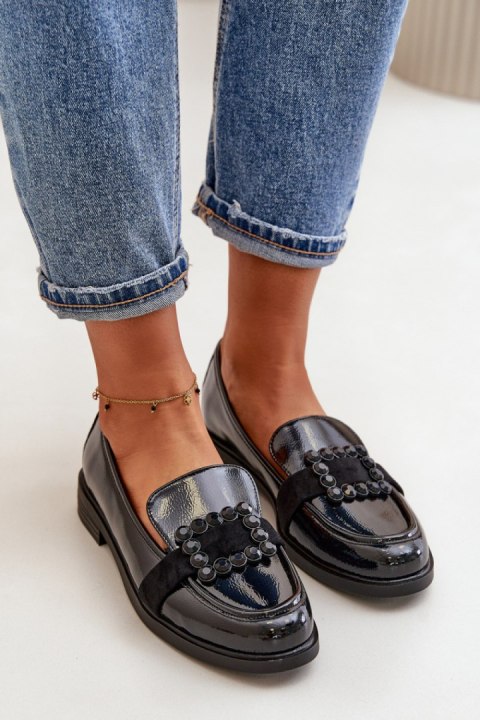 Mokasyny Model Vinceza 58389 Black - Step in style Step in style Mokasyny Model Vinceza 58389 Black - Step in style Step in style