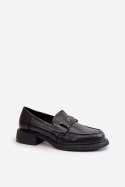 Mokasyny Model Vinceza 91114 Black Skóra - Step in style Step in style Mokasyny Model Vinceza 91114 Black Skóra - Step in style Step in style